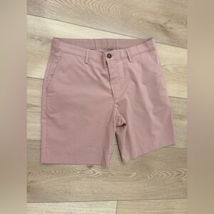 Faherty Cotton Movement 9” faded red Shorts